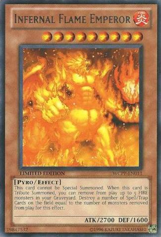 Infernal Flame Emperor [WCPP-EN011] Rare | Card Merchant Takapuna