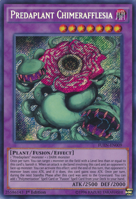 Predaplant Chimerafflesia [FUEN-EN009] Secret Rare | Card Merchant Takapuna