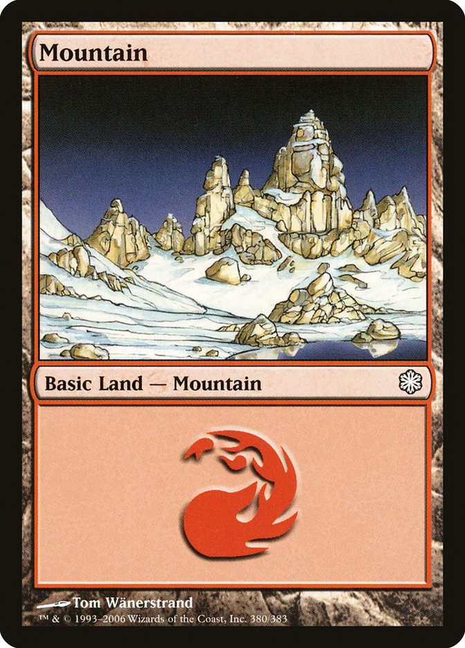 Mountain (380) [Coldsnap Theme Decks] | Card Merchant Takapuna