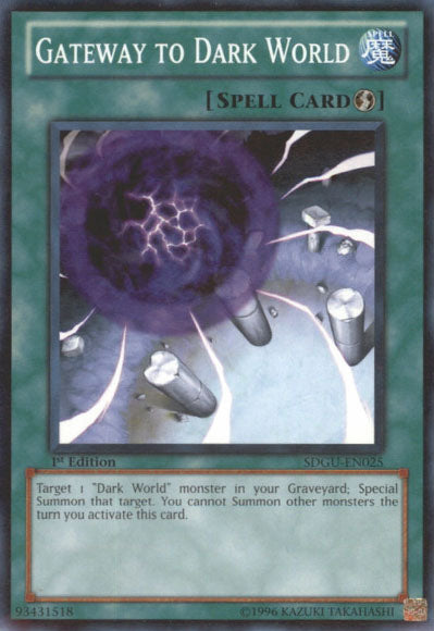 Gateway to Dark World [SDGU-EN025] Common | Card Merchant Takapuna