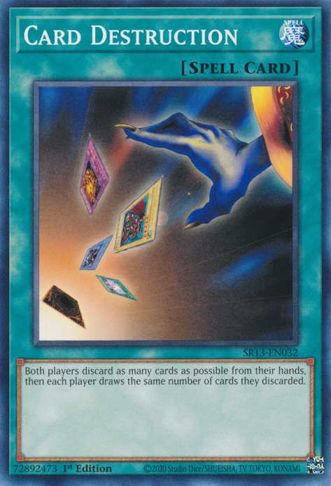 Card Destruction [SR13-EN032] Common | Card Merchant Takapuna