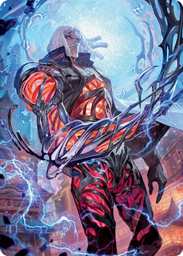 Tezzeret, Betrayer of Flesh Art Card [Kamigawa: Neon Dynasty Art Series] | Card Merchant Takapuna