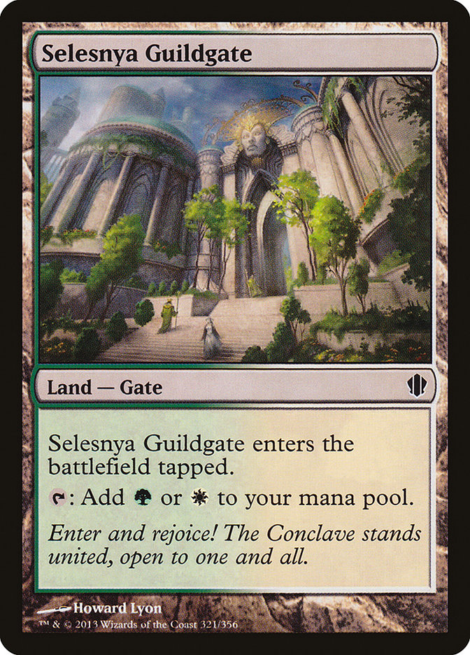 Selesnya Guildgate [Commander 2013] | Card Merchant Takapuna