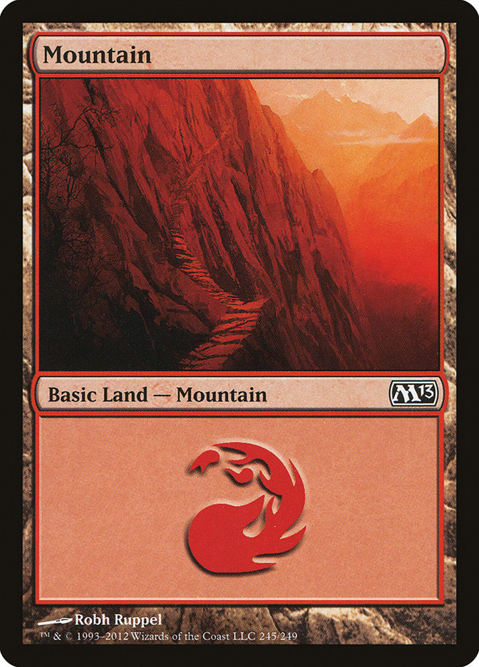 Mountain (245) [Magic 2013] | Card Merchant Takapuna