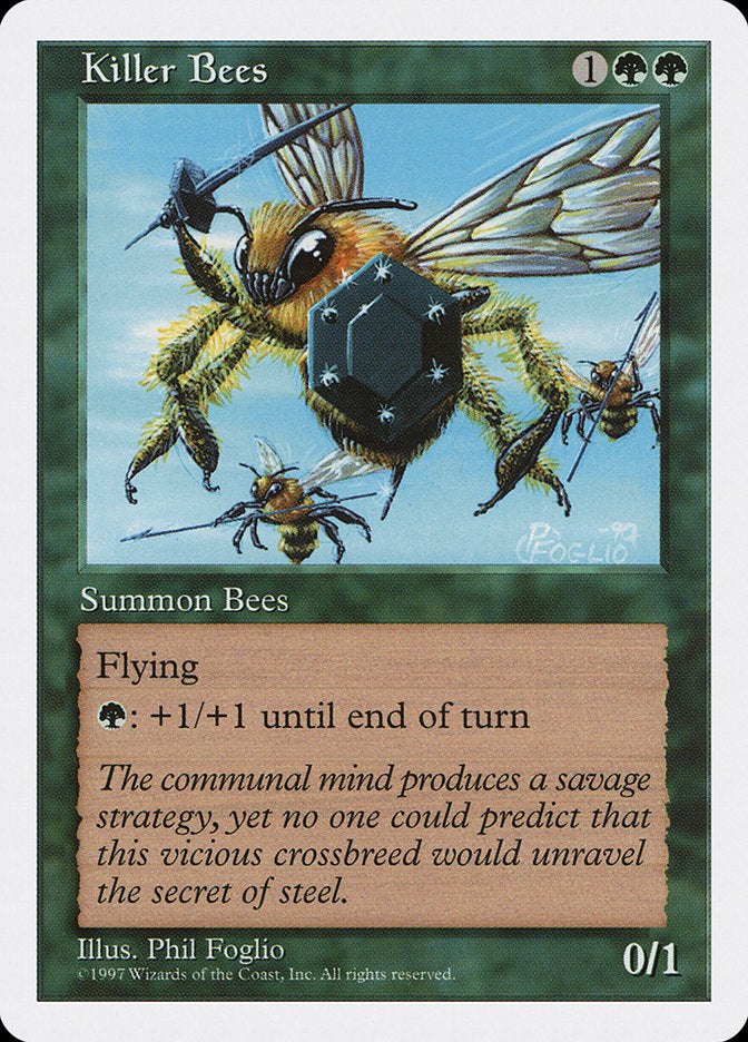 Killer Bees [Fifth Edition] | Card Merchant Takapuna