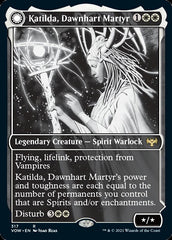 Katilda, Dawnhart Martyr // Katilda's Rising Dawn (Showcase Eternal Night) [Innistrad: Crimson Vow] | Card Merchant Takapuna