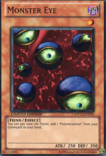 Monster Eye [WP11-EN013] Super Rare | Card Merchant Takapuna