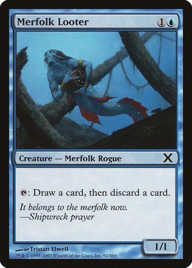 Merfolk Looter [Tenth Edition] | Card Merchant Takapuna