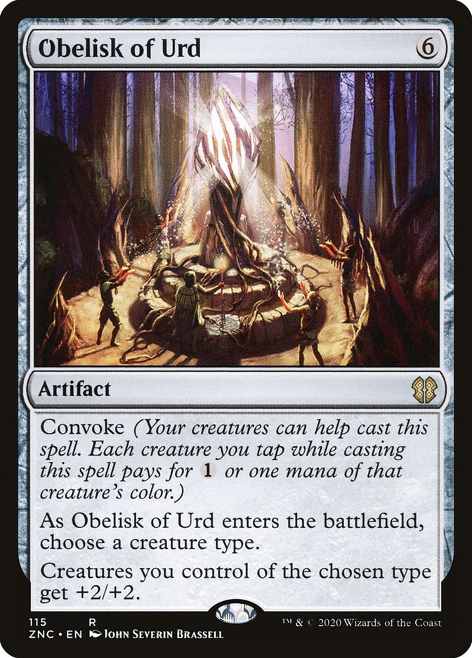 Obelisk of Urd [Zendikar Rising Commander] | Card Merchant Takapuna