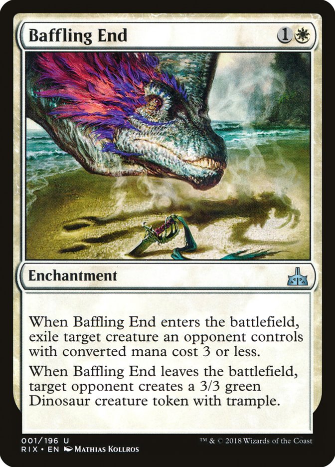 Baffling End [Rivals of Ixalan] | Card Merchant Takapuna