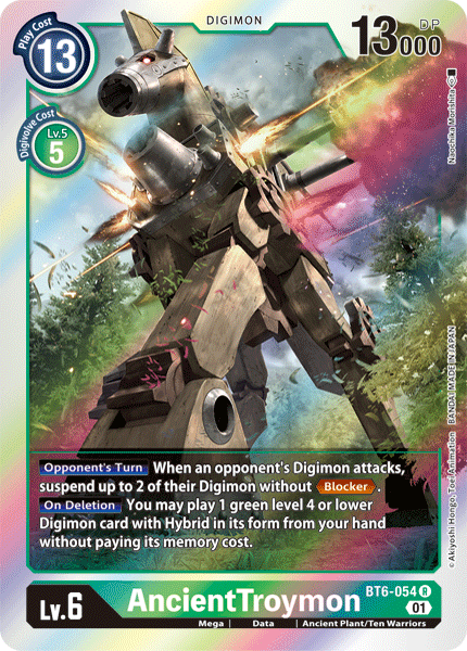 AncientTroymon [BT6-054] [Double Diamond] | Card Merchant Takapuna