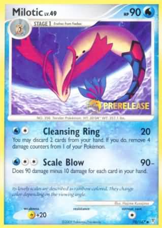 Milotic (70/147) (Prerelease Promo) [Nintendo: Black Star Promos] | Card Merchant Takapuna