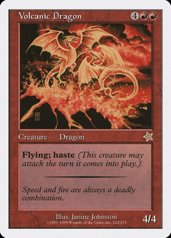 Volcanic Dragon [Starter 1999] | Card Merchant Takapuna