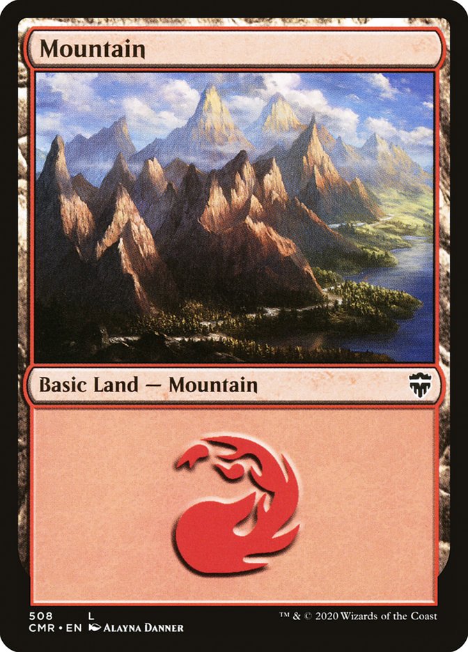 Mountain (508) [Commander Legends] | Card Merchant Takapuna