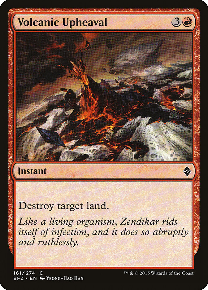 Volcanic Upheaval [Battle for Zendikar] | Card Merchant Takapuna