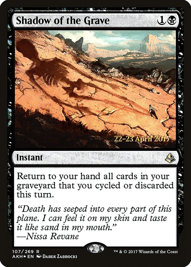 Shadow of the Grave [Amonkhet Prerelease Promos] | Card Merchant Takapuna