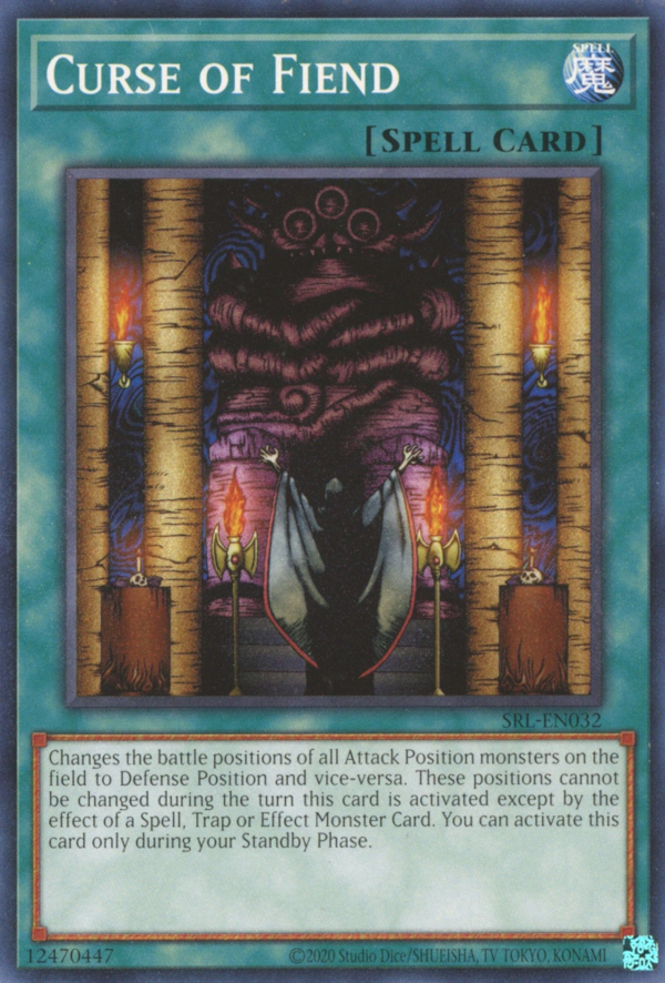 Curse of Fiend [SRL-EN032] Short Print | Card Merchant Takapuna