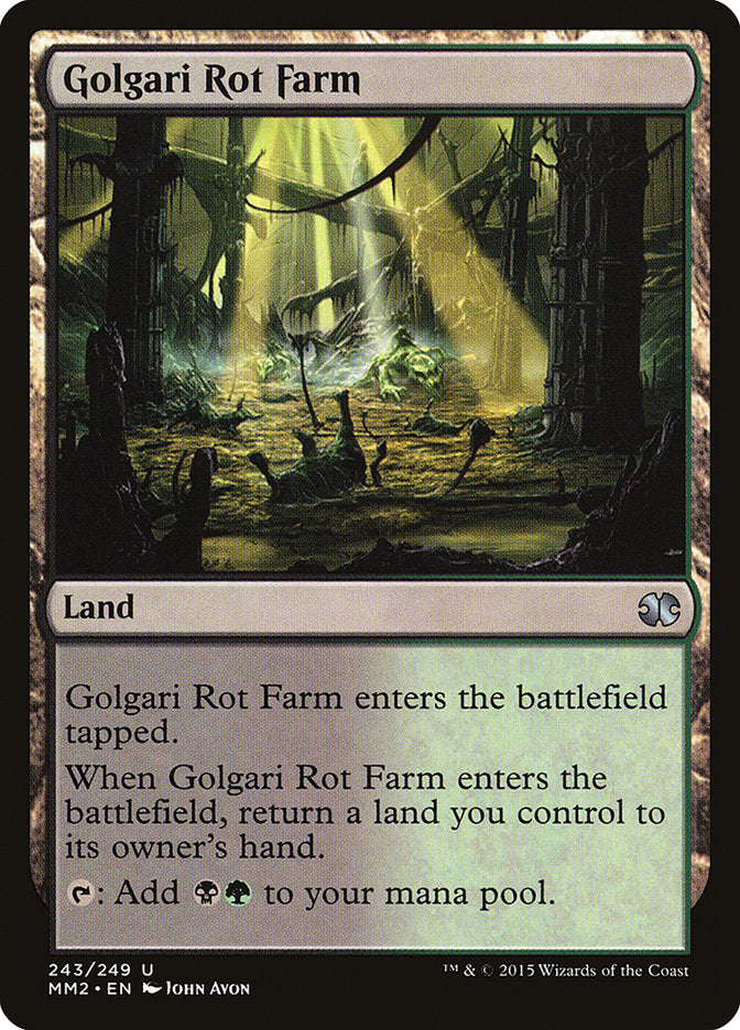 Golgari Rot Farm [Modern Masters 2015] | Card Merchant Takapuna