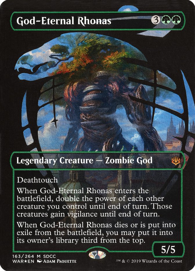 God-Eternal Rhonas [San Diego Comic-Con 2019] | Card Merchant Takapuna