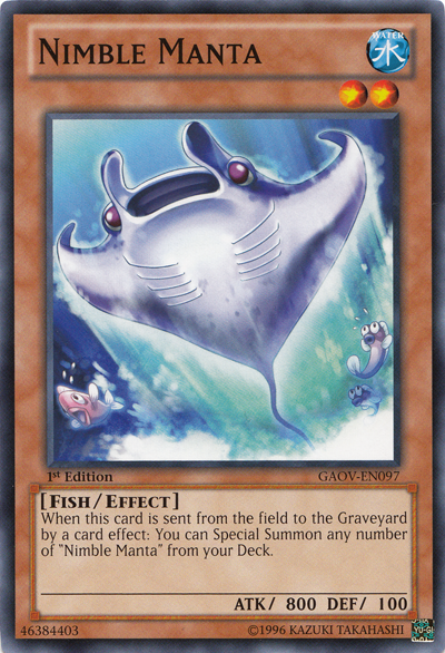 Nimble Manta [GAOV-EN097] Common | Card Merchant Takapuna