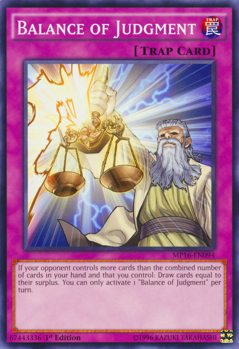 Balance of Judgment [MP16-EN094] Common | Card Merchant Takapuna