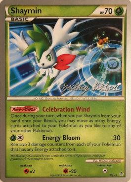 Shaymin (8/95) (CMT - Zachary Bokhari) [World Championships 2012] | Card Merchant Takapuna