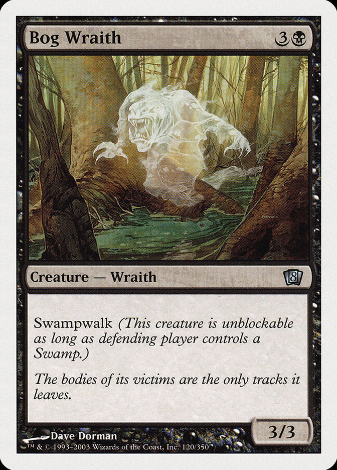 Bog Wraith [Eighth Edition] | Card Merchant Takapuna