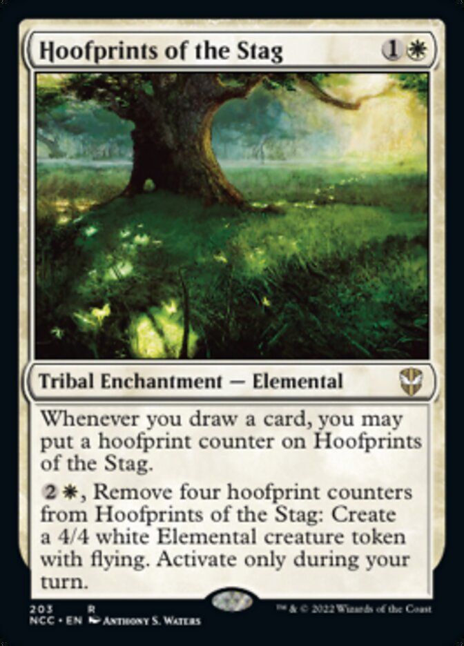 Hoofprints of the Stag [Streets of New Capenna Commander] | Card Merchant Takapuna