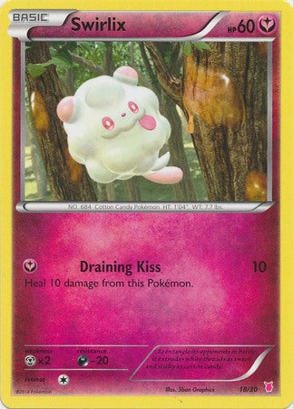 Swirlix (18/30) [XY: Trainer Kit 1 - Wigglytuff] | Card Merchant Takapuna