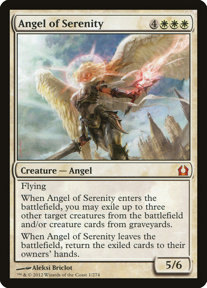 Angel of Serenity [Return to Ravnica] | Card Merchant Takapuna