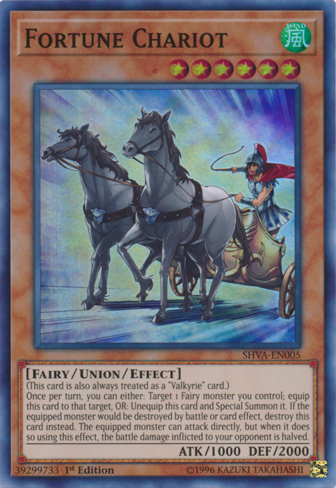 Fortune Chariot [SHVA-EN005] Super Rare | Card Merchant Takapuna