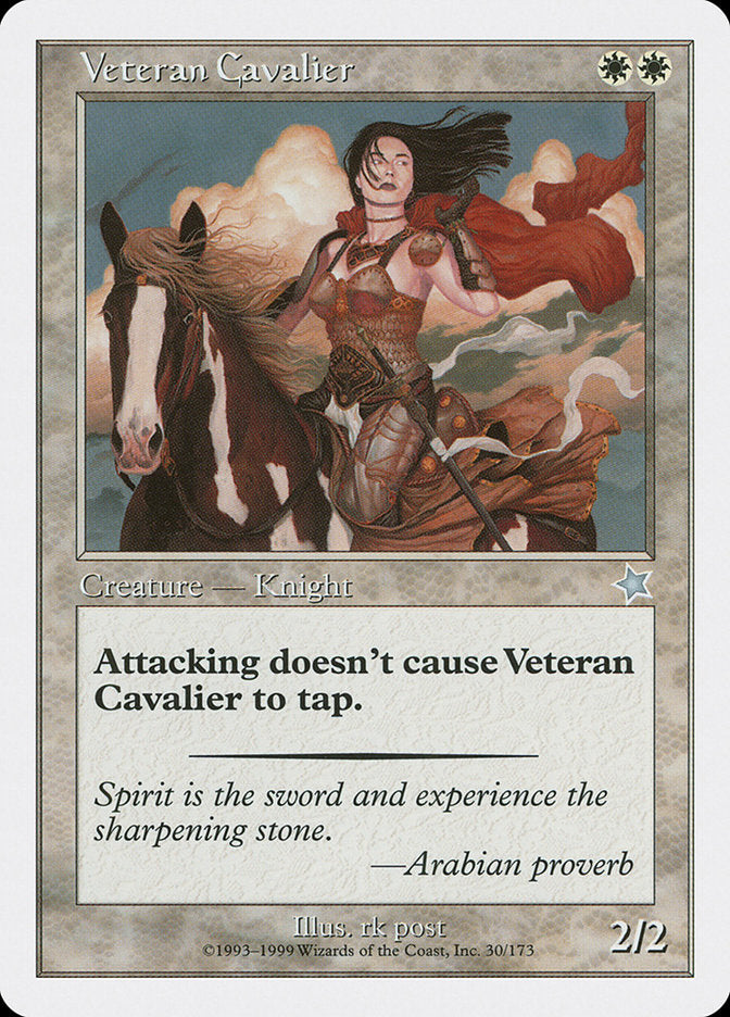 Veteran Cavalier [Starter 1999] | Card Merchant Takapuna