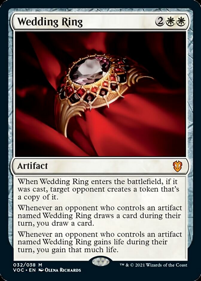 Wedding Ring [Innistrad: Crimson Vow Commander] | Card Merchant Takapuna