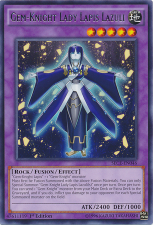 Gem-Knight Lady Lapis Lazuli [SECE-EN046] Rare | Card Merchant Takapuna