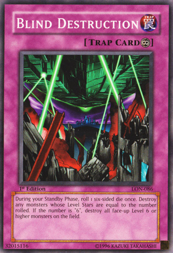 Blind Destruction [LON-086] Common | Card Merchant Takapuna