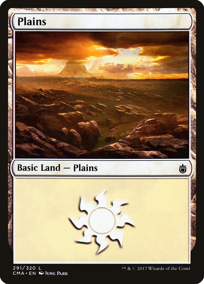 Plains (291) [Commander Anthology] | Card Merchant Takapuna