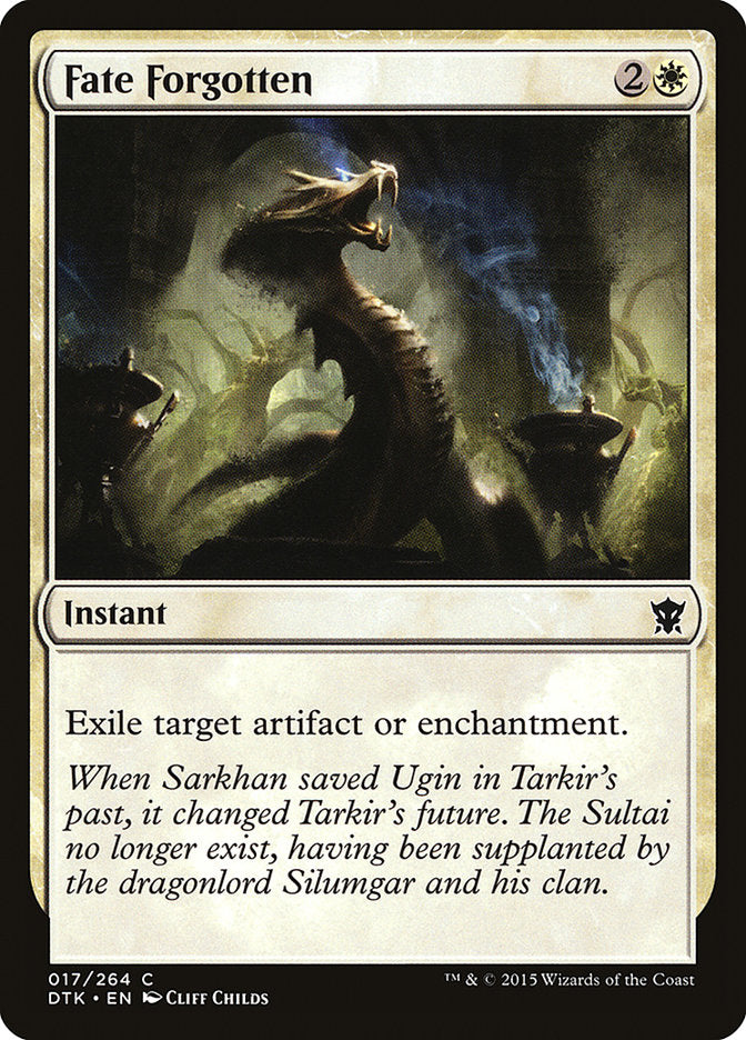 Fate Forgotten [Dragons of Tarkir] | Card Merchant Takapuna