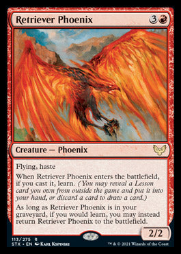 Retriever Phoenix [Strixhaven: School of Mages] | Card Merchant Takapuna