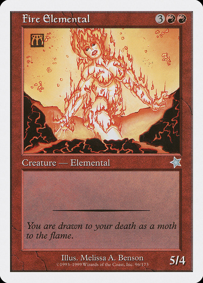 Fire Elemental [Starter 1999] | Card Merchant Takapuna