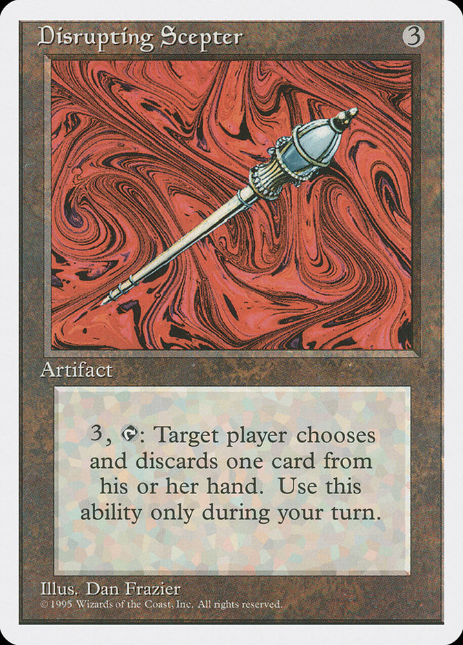 Disrupting Scepter [Fourth Edition] | Card Merchant Takapuna