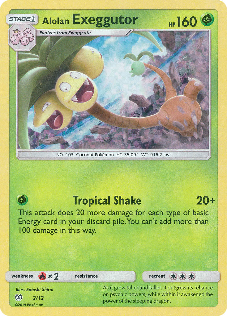 Alolan Exeggutor (2/12) [McDonald's Promos: 2019 Collection] | Card Merchant Takapuna