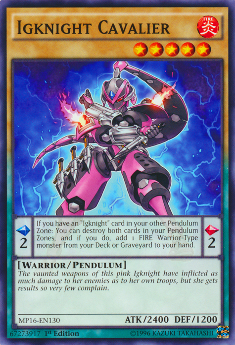 Igknight Cavalier [MP16-EN130] Common | Card Merchant Takapuna