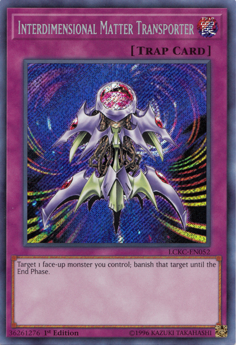 Interdimensional Matter Transporter [LCKC-EN052] Secret Rare | Card Merchant Takapuna