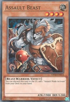 Assault Beast [OP10-EN014] Common | Card Merchant Takapuna