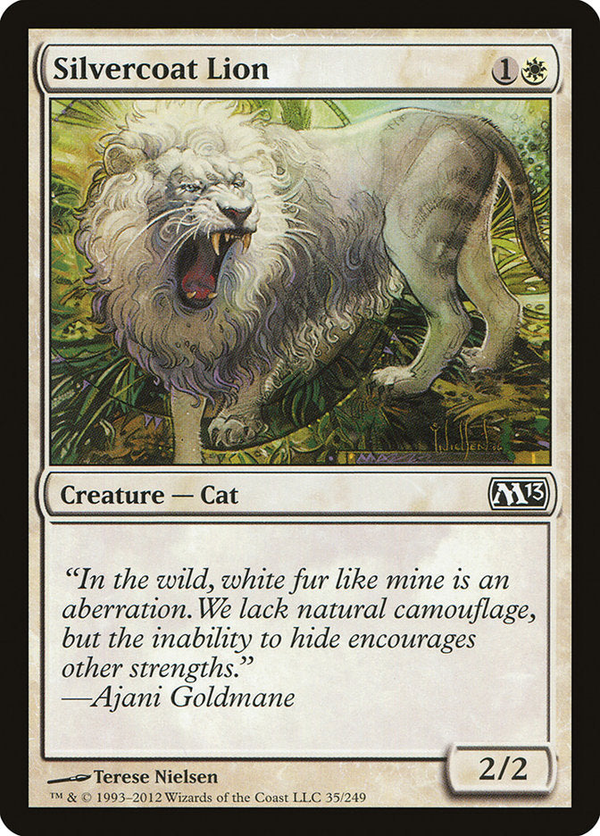 Silvercoat Lion [Magic 2013] | Card Merchant Takapuna