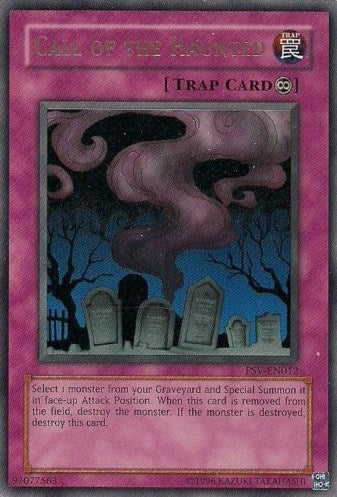 Call Of The Haunted [PSV-EN012] Ultra Rare | Card Merchant Takapuna