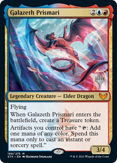 Galazeth Prismari (Promo Pack) [Strixhaven: School of Mages Promos] | Card Merchant Takapuna