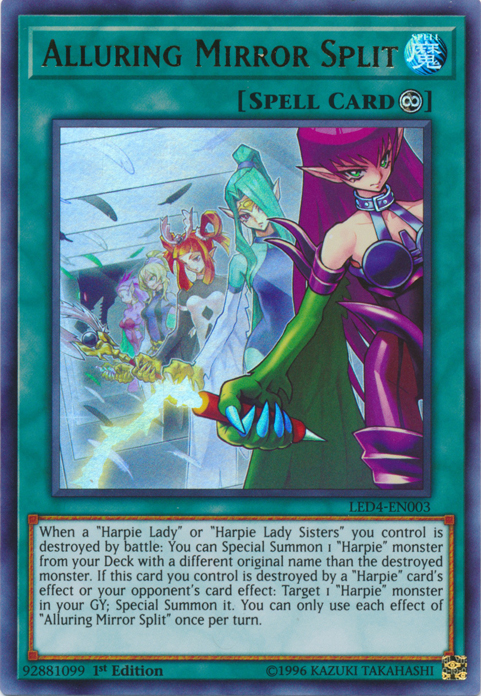 Alluring Mirror Split [LED4-EN003] Ultra Rare | Card Merchant Takapuna