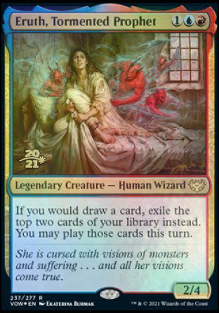 Eruth, Tormented Prophet [Innistrad: Crimson Vow Prerelease Promos] | Card Merchant Takapuna