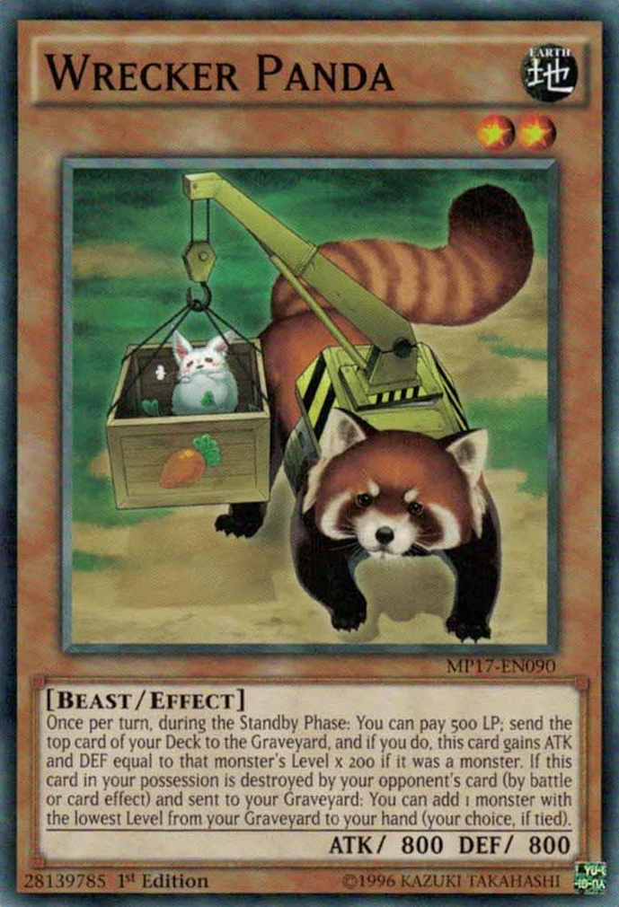 Wrecker Panda [MP17-EN090] Common | Card Merchant Takapuna